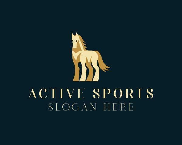 Equine logo example 3