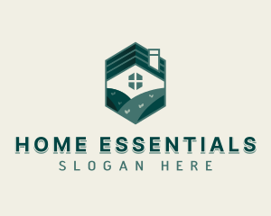 Home Lawn Landscaping logo design