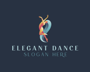 Gymnastics Dancer logo design