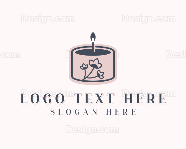 Flower Scented Candle Logo