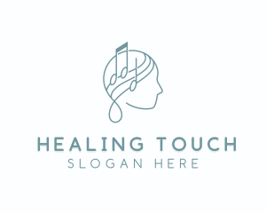 Music Healing Therapy logo design