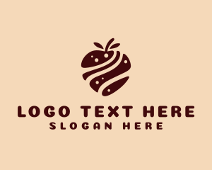 Chocolate Fruit Snack Logo