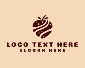 Snack - Chocolate Fruit Snack logo design
