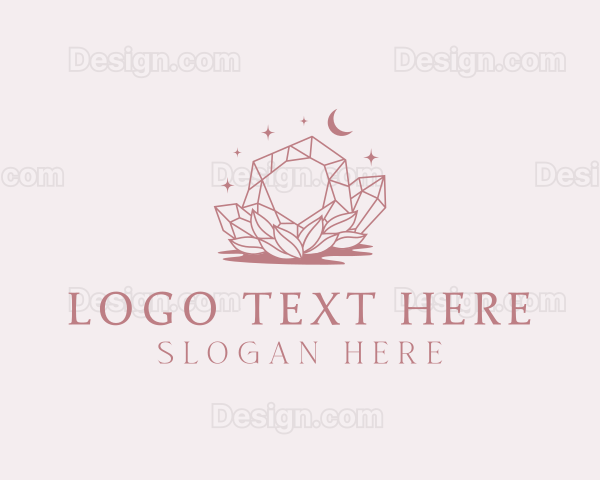 Luxury Jeweler Gemstone Logo