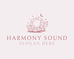 Luxury Jeweler Gemstone logo