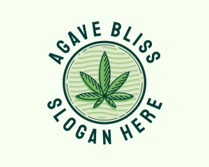 Medical Organic Leaf logo design