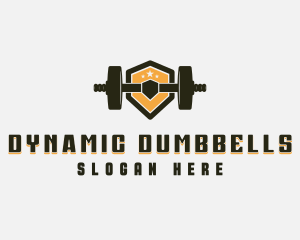 Bodybuilding Barbell Gym logo