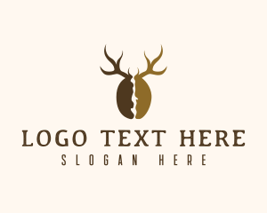 Deer Antler Coffee  logo