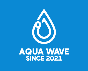 Modern Water Droplet  logo