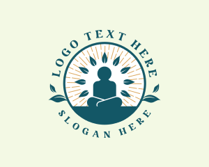 Nature Meditation Yoga Logo