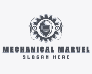 Mechanical Welding Mechanic logo design