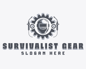 Mechanical Welding Mechanic logo design