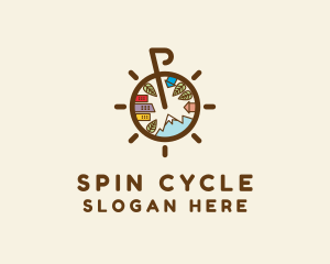 Cycling Bike Travel logo design