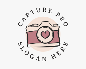 Love Camera Photography logo design