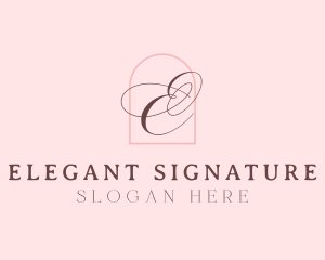 Elegant Feminine Studio logo design