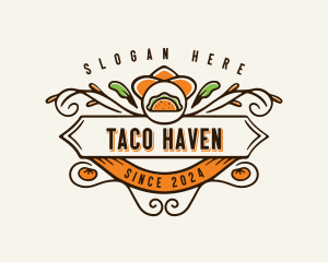 Taco Restaurant Taqueria logo design