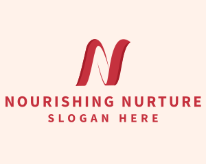 Stylish Boutique Letter N logo design