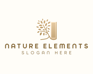 Nature Book Publisher logo design