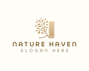 Nature Book Publisher logo design