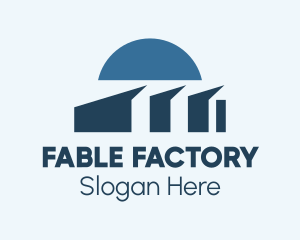 Factory Building Warehouse logo design