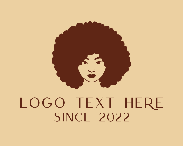 Afro logo example 3