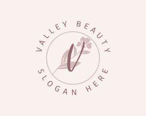 Floral Beauty Cosmetics  logo design