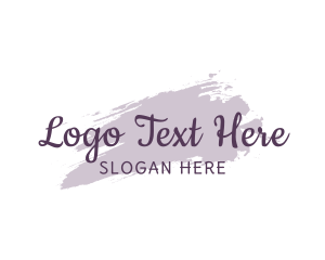 Texture - Watercolor Texture Wordmark logo design