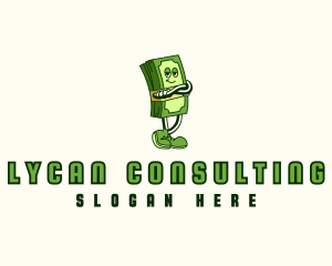 Money Mascot Finance logo design