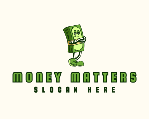 Money Mascot Finance logo design