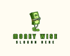 Money Mascot Finance logo design