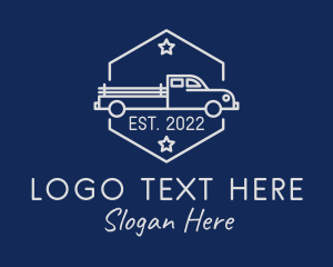 Truck Transportation Vehicle logo