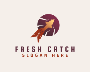 Wildlife Fish Zoo logo design