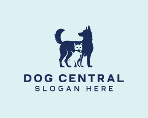 Veterinary Dog Cat logo design