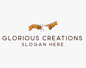 Creation Hand Connection logo design