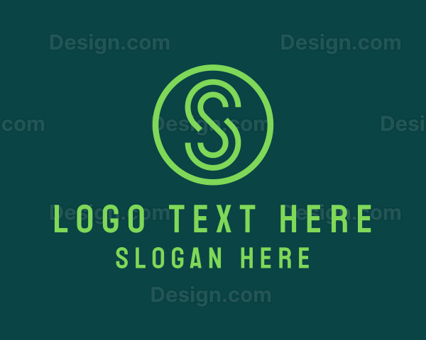 Simple Business Letter S Logo