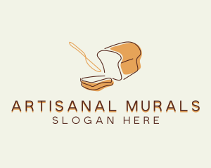 Food Bread Bakery logo design