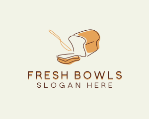 Food Bread Bakery logo design