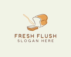 Food Bread Bakery logo design