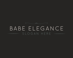 Elegant Boutique Business logo design