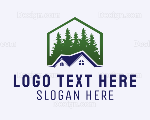 Cabin House Property Logo