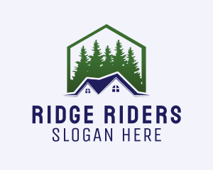 Cabin House Property  logo design