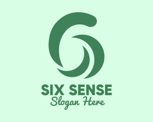 Green Spa Number 6 logo