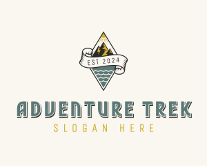 Mountain Adventure Hike logo design