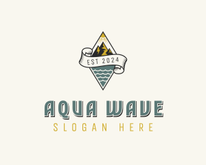 Mountain Adventure Hike logo design