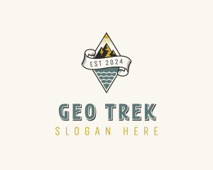 Mountain Adventure Hike logo design