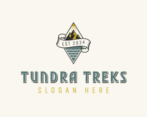 Mountain Adventure Hike logo design