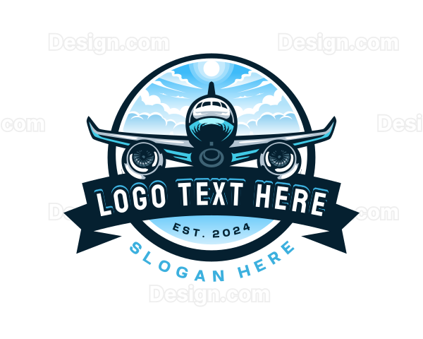 Airplane Travel Tour Plane Logo