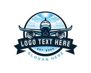 Airplane Travel Tour Plane logo