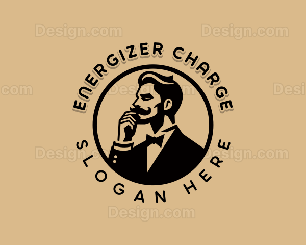 Gentleman Menswear Fashion Logo