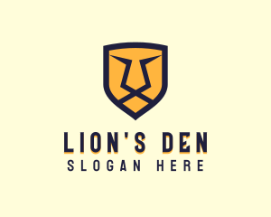 Angry Wild Lion  logo design